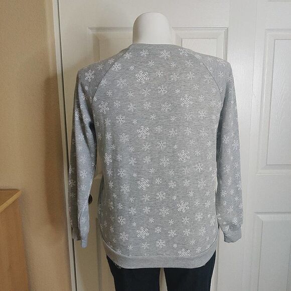 Freeze Christmas snow cat crew neck light up sweatshirt XL - Picture 4 of 10